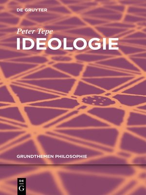 cover image of Ideologie